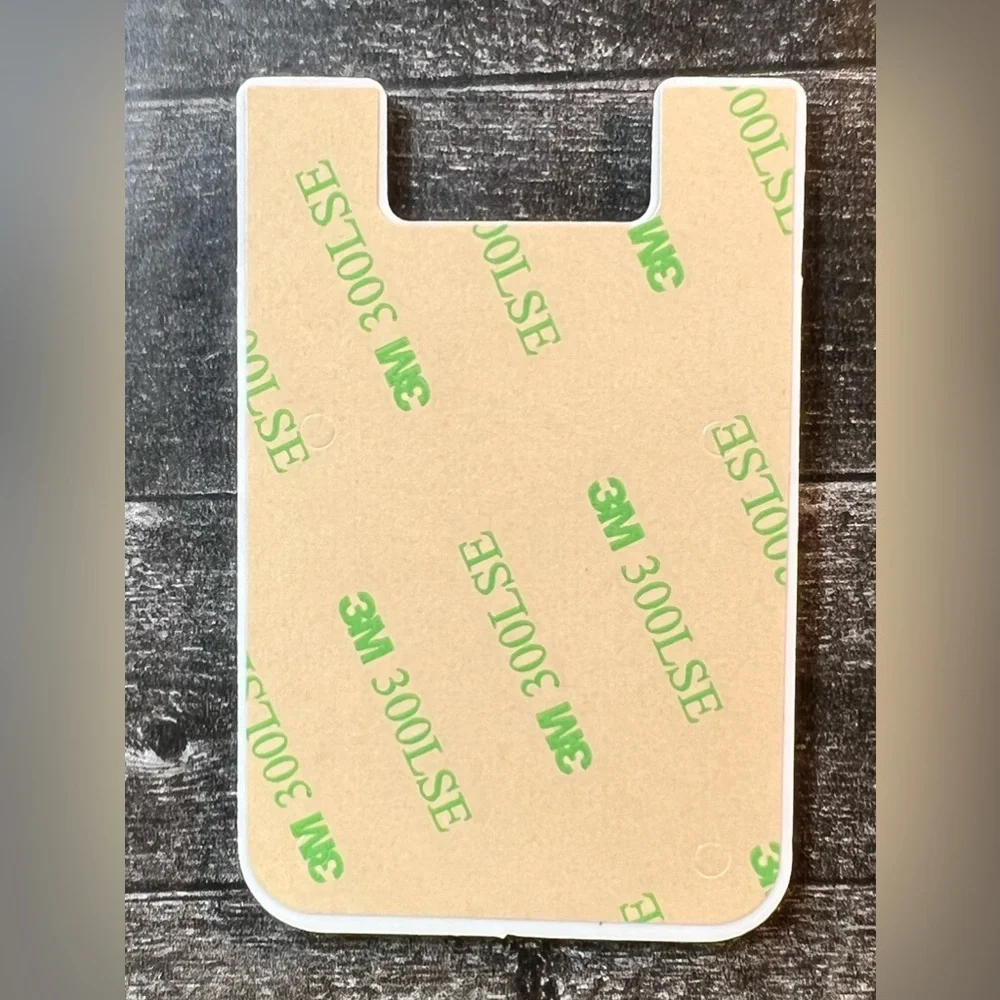 Beach Girls Selfie Silicone Phone Wallet Card Holder Silica Gel Pocket